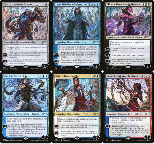 Choose your FOIL Stained Glass Planeswalker ~ Secret Lair [ NM ] [ Magic MTG ] - London Magic Traders Limited