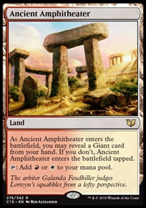 Ancient Amphitheater ~ Commander 2015 [ Excellent ] [ Magic MTG ] - London Magic Traders Limited