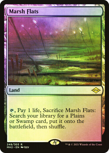FOIL Marsh Flats ~ Modern Horizons 2 [ NearMint ] [ Magic MTG ]