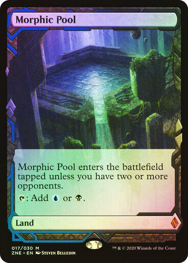 FOIL Morphic Pool ~ Zendikar Rising Expeditions [ NearMint ] [ Magic MTG ]