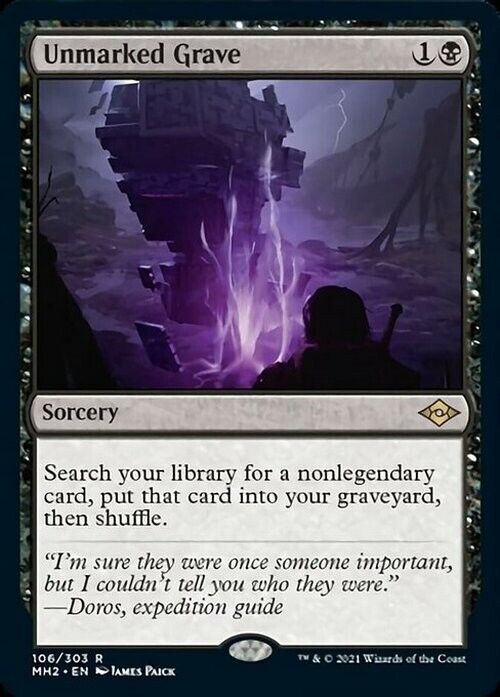 Unmarked Grave ~ Modern Horizons 2 [ NearMint ] [ Magic MTG ] - London Magic Traders Limited