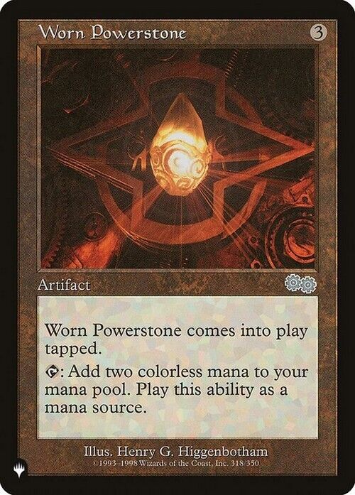 Worn Powerstone ~ The List [ NearMint ] [ Magic MTG ] - London Magic Traders Limited