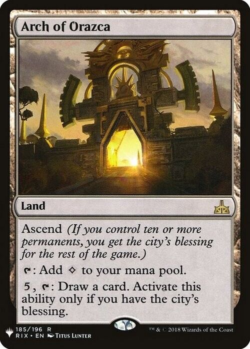 Arch of Orazca ~ Mystery Booster [ NearMint ] [ Magic MTG ] - London Magic Traders Limited