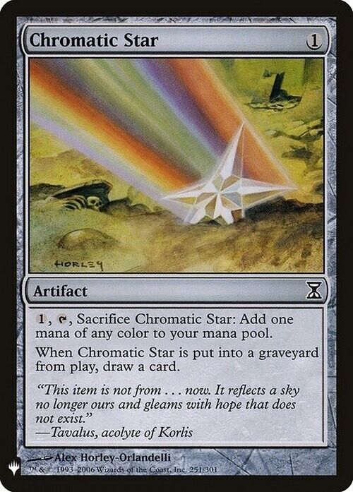 Chromatic Star ~ Mystery Booster [ NearMint ] [ Magic MTG ] - London Magic Traders Limited