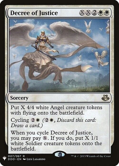 Decree of Justice ~ Mystery Booster [ NearMint ] [ Magic MTG ]
