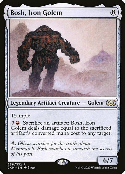 Bosh, Iron Golem ~ Double Masters [ NearMint ] [ Magic MTG ] - London Magic Traders Limited