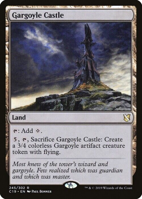 Gargoyle Castle ~ Commander 2019 [ Excellent ] [ Magic MTG ] - London Magic Traders Limited