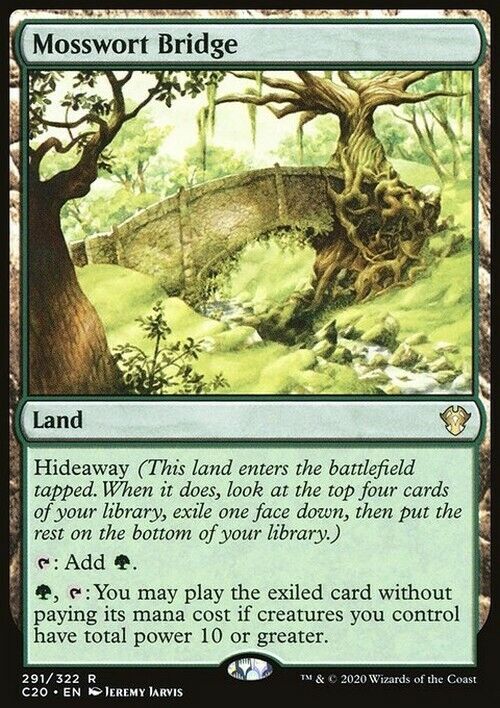 Mosswort Bridge ~ Commander: Ikoria [ Excellent ] [ Magic MTG ] - London Magic Traders Limited