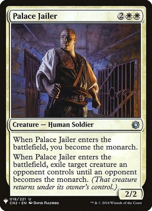 Palace Jailer ~ Mystery Booster [ NearMint ] [ Magic MTG ] - London Magic Traders Limited