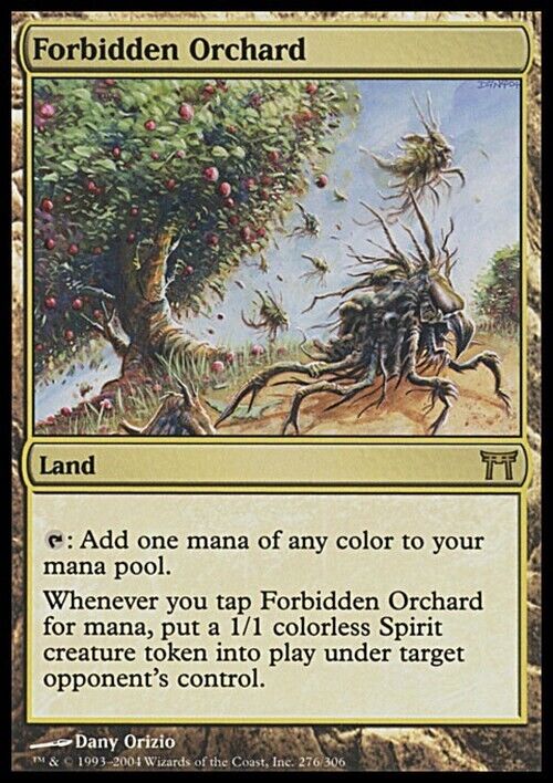 Forbidden Orchard ~ Champions of Kamigawa [ Excellent ] [ Magic MTG ] - London Magic Traders Limited