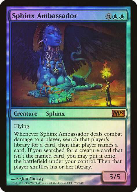Sphinx Ambassador ~ Magic 2010 [ NearMint ] [ Magic MTG ]