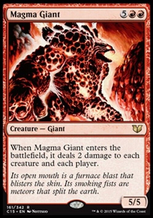 Magma Giant ~ Commander 2015 [ Excellent ] [ Magic MTG ] - London Magic Traders Limited