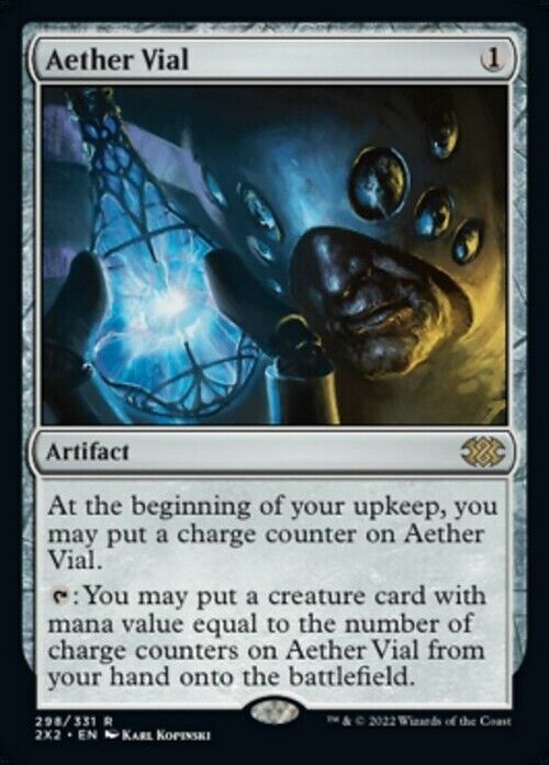 Aether Vial ~ Double Masters 2022 [ NearMint ] [ Magic MTG ] - London Magic Traders Limited