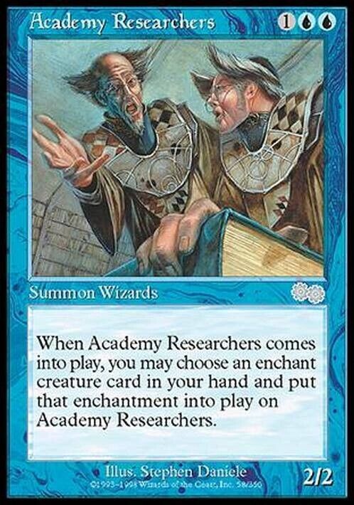 Academy Researchers ~ Urza's Saga [ Excellent ] [ Magic MTG ] - London Magic Traders Limited