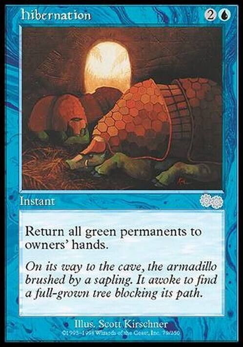 Hibernation ~ Urza's Saga [ Excellent ] [ Magic MTG ] - London Magic Traders Limited