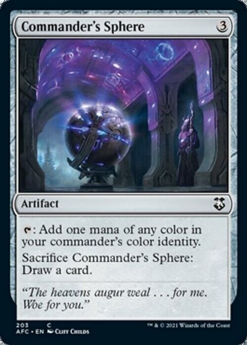 Commander's Sphere ~ Commander: Adventures Forgotten Realms [ NM ] [ MTG ] - London Magic Traders Limited