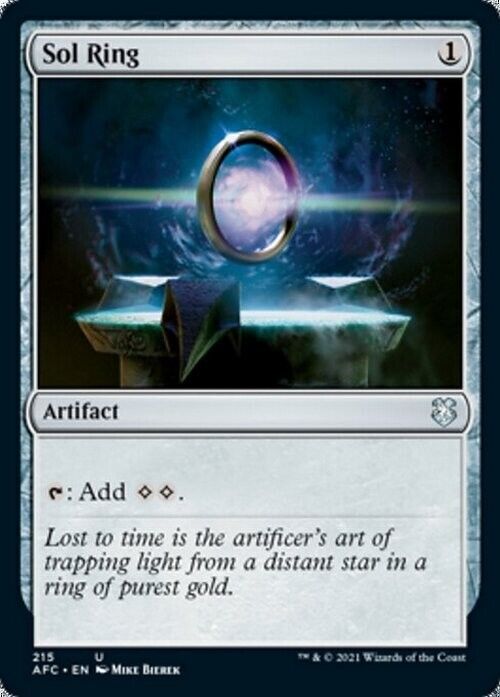 Sol Ring ~ Commander: Adventures in the Forgotten Realms [ NM ] [ MTG ]