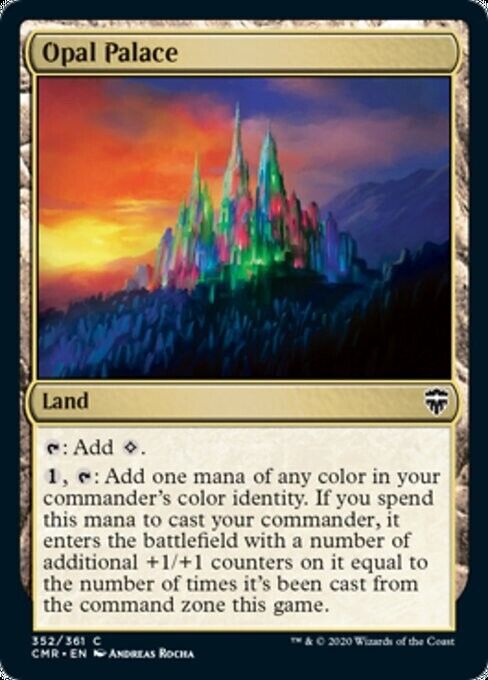 Opal Palace ~ Commander Legends [ NearMint ] [ Magic MTG ] - London Magic Traders Limited