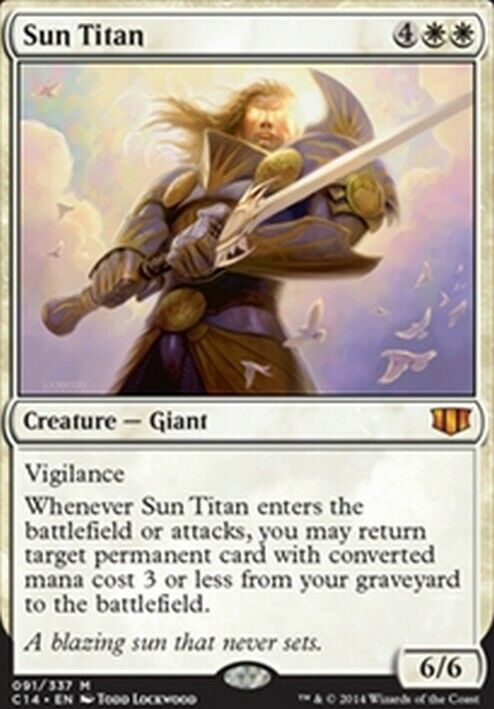 Sun Titan ~ Commander 2014 [ Excellent ] [ Magic MTG ] - London Magic Traders Limited