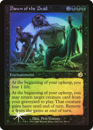 FOIL Dawn of the Dead ~ Torment [ MODERATELY PLAYED ] [ Magic MTG ]