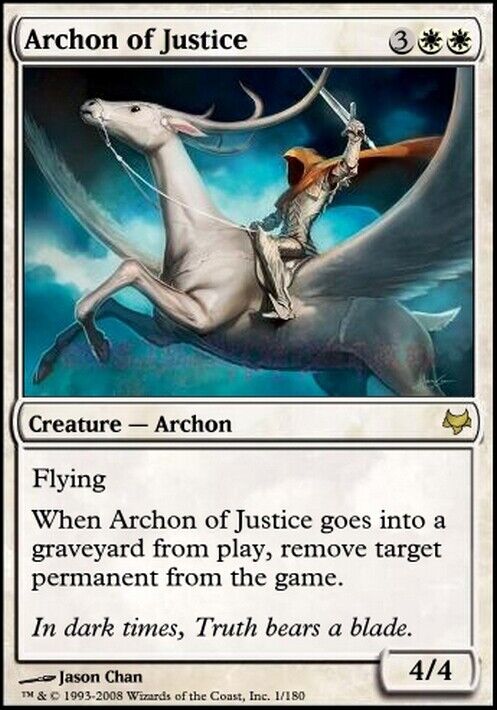 Archon of Justice ~ Eventide [ Excellent ] [ Magic MTG ] - London Magic Traders Limited
