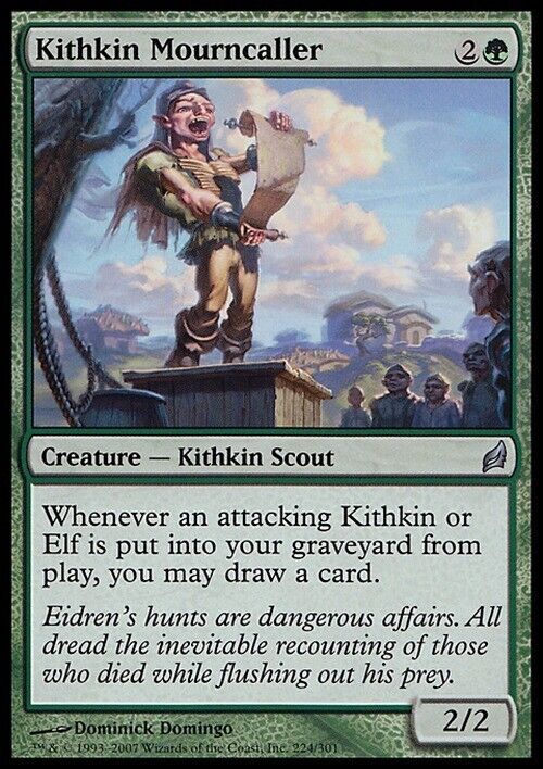 Kithkin Mourncaller ~ Lorwyn [ Excellent ] [ Magic MTG ] - London Magic Traders Limited