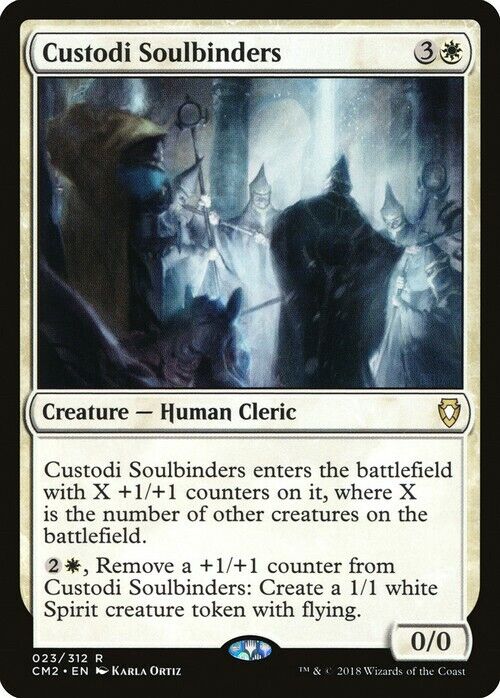 Custodi Soulbinders ~ Commander Anthology 2018 [ Excellent ] [ Magic MTG ] - London Magic Traders Limited