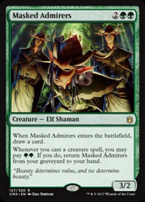 Masked Admirers ~ Commander Anthology [ Excellent ] [ Magic MTG ] - London Magic Traders Limited