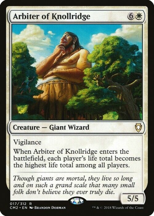 Arbiter of Knollridge ~ Commander Anthology 2018 [ Excellent ] [ Magic MTG ] - London Magic Traders Limited