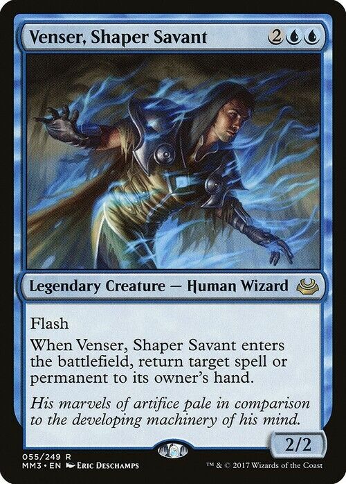 Venser, Shaper Savant ~ Modern Masters 2017 [ Excellent ] [ Magic MTG ] - London Magic Traders Limited