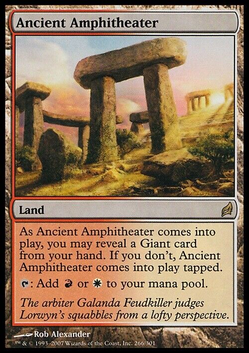 Ancient Amphitheater ~ Lorwyn [ Excellent ] [ Magic MTG ] - London Magic Traders Limited