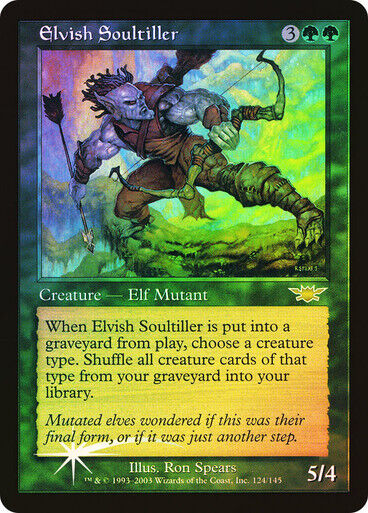 FOIL Elvish Soultiller ~ Legions [ MODERATELY PLAYED ] [ Magic MTG ] - London Magic Traders Limited