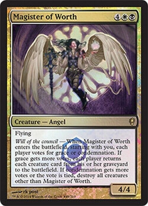 FOIL Magister of Worth ~ Release Conspiracy [ Excellent ] [ Magic MTG ] - London Magic Traders Limited