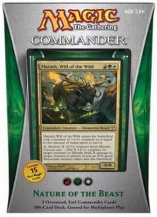 Nature of the Beast Deck ~ Commander 2013 ~ Magic the Gathering MTG Sealed