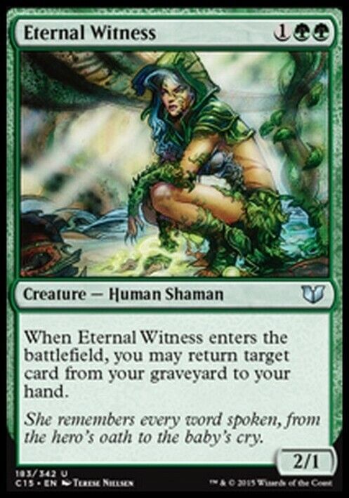 Eternal Witness ~ Commander 2015 [ Excellent ] [ Magic MTG ] - London Magic Traders Limited