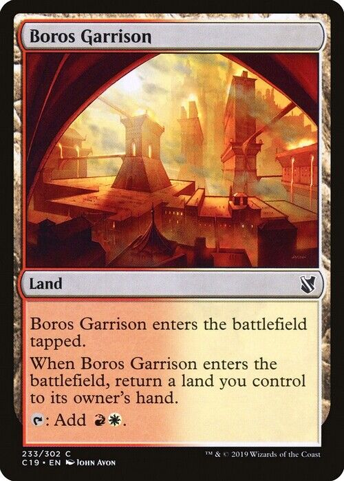 Boros Garrison ~ Commander 2019 [ NearMint ] [ Magic MTG ]