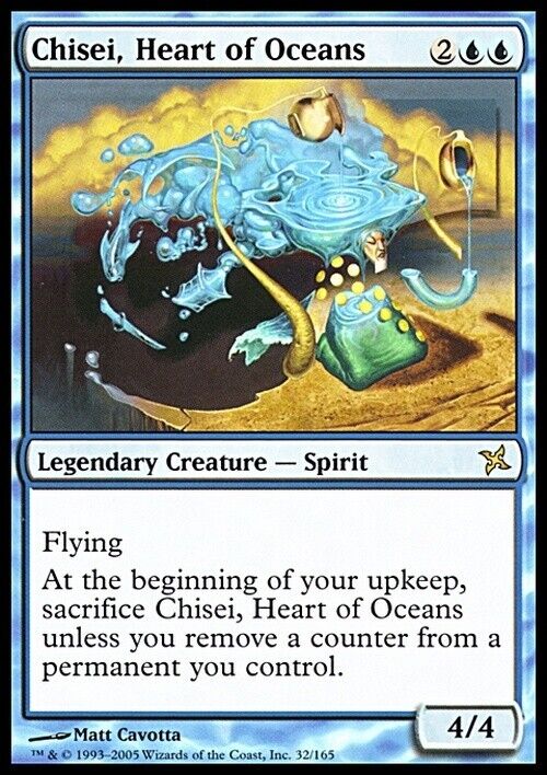 Chisei, Heart of Oceans ~ Betrayers of Kamigawa [ Excellent ] [ Magic MTG ] - London Magic Traders Limited