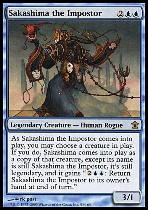 Sakashima the Impostor ~ Saviors of Kamigawa [ Excellent ] [ Magic MTG ] - London Magic Traders Limited