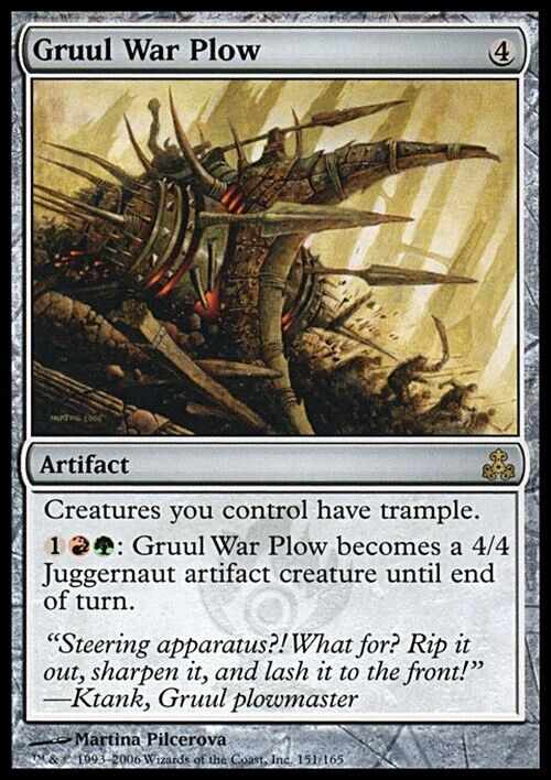 Gruul War Plow ~ Guildpact [ Excellent ] [ Magic MTG ] - London Magic Traders Limited