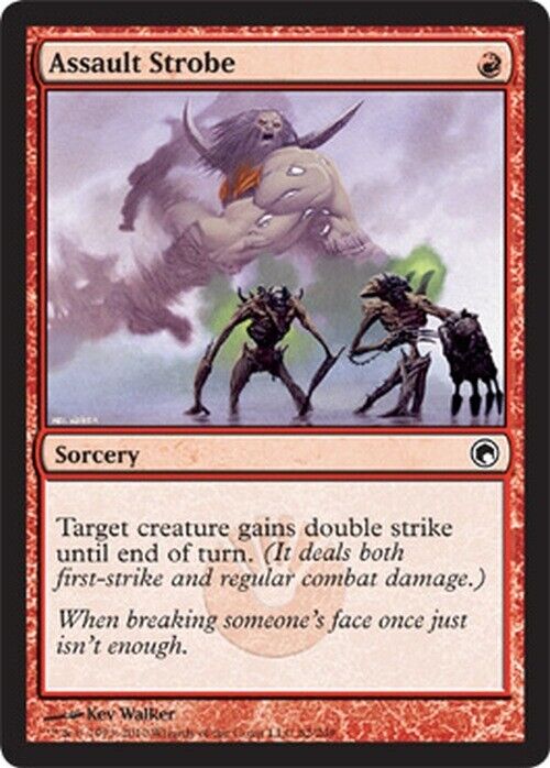 Assault Strobe ~ Scars of Mirrodin [ Excellent ] [ Magic MTG ] - London Magic Traders Limited