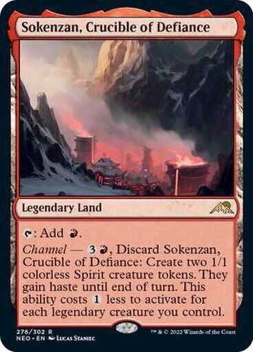 Sokenzan, Crucible of Defiance ~ Kamigawa: Neon Dynasty [ NearMint ] [ MTG ] - London Magic Traders Limited