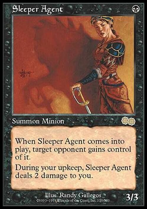 Sleeper Agent ~ Urza's Saga [ Excellent ] [ Magic MTG ] - London Magic Traders Limited