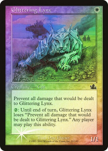 FOIL Glittering Lynx ~ Prophecy [ Excellent ] [ Magic MTG ]