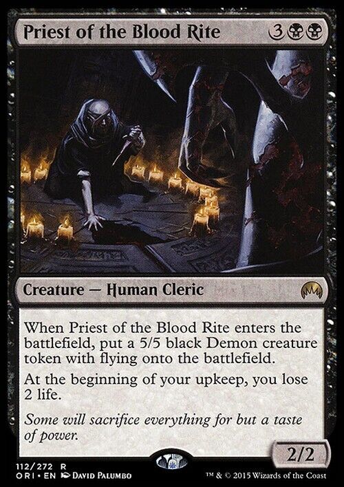 Priest of the Blood Rite ~ Magic Origins [ Excellent ] [ Magic MTG ] - London Magic Traders Limited
