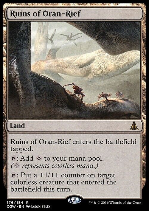 Ruins of Oran-Rief ~ Oath of the Gatewatch [ Excellent ] [ Magic MTG ] - London Magic Traders Limited