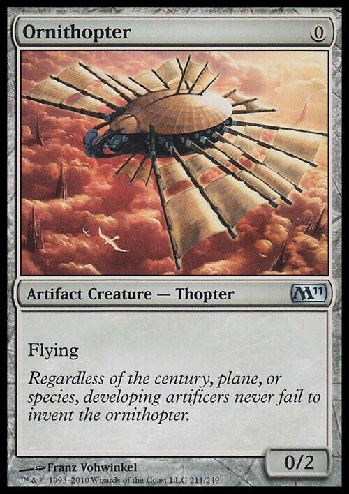 Ornithopter ~ Magic 2011 [ Excellent ] [ Magic MTG ] - London Magic Traders Limited