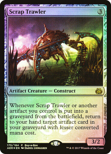 FOIL Scrap Trawler ~ Buy a Box Aether Revolt [ Excellent ] [ Magic MTG ] - London Magic Traders Limited