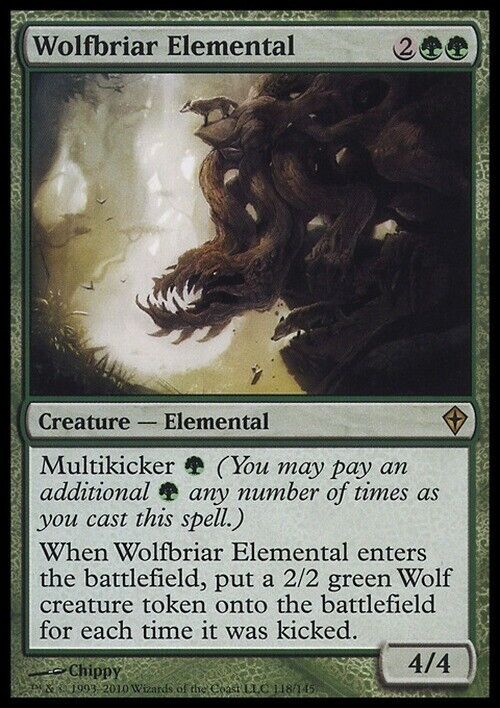Wolfbriar Elemental ~ Worldwake [ Excellent ] [ Magic MTG ] - London Magic Traders Limited