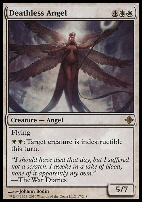 Deathless Angel ~ Rise of the Eldrazi [ Excellent ] [ Magic MTG ] - London Magic Traders Limited