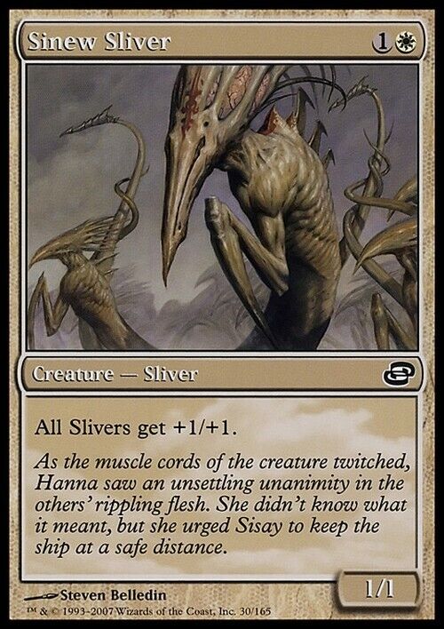Sinew Sliver ~ Planar Chaos [ Excellent ] [ Magic MTG ] - London Magic Traders Limited